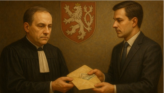 Na soudech se běžně uplácí